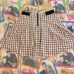 Pink and white Plaid Plus Size Torrid 1X school girl skirt